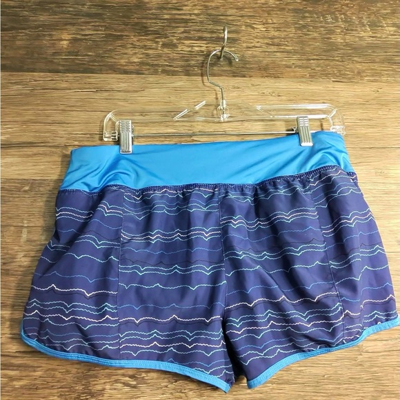 Nike Dri Fit Blue Athletic Running Shorts - Picture 2 of 7